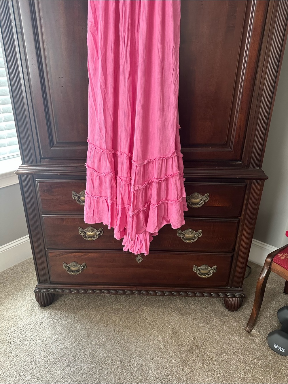 Free People ExtraTropical Maxi Dress, Candy Coated Pink, XS - Picture 2 of 5